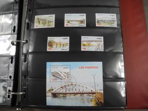 CUBA(2002-2008), Stamp Collection in stock pages(Kenmore binder)