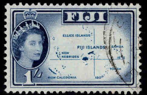 FIJI Scott 171 Used QE2  stamp