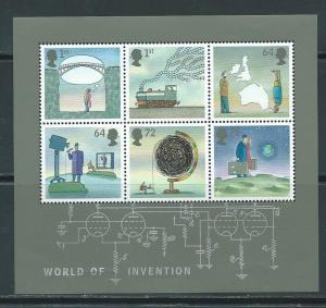 Great Britain 2449a 2007 Inventions s.s. MNH