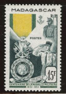 Madagascar Scott 286 MNH** 1952 Military Metal