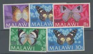 Malawi #199-203 Mint (NH) Single (Complete Set) (Butterflies)