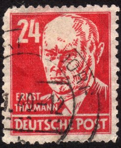 1948, Germany, Soviet Occupation, 25pfg, Used, Sc 10N37