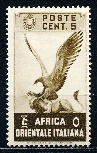 Italian East Africa #2 Single MH