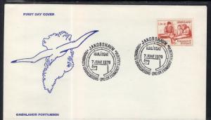 Greenland B8 U/A FDC