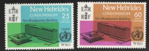 New Hebrides (British) Scott 118-119 MH* stamp set