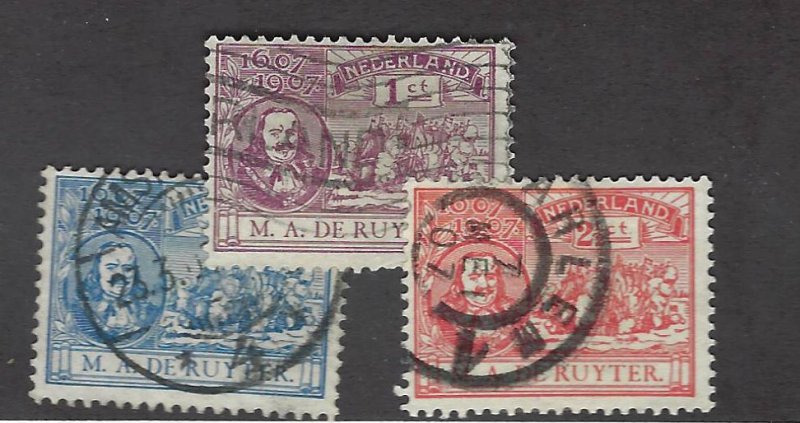 Netherlands SC#87-89 Used F-VF SCV$5.60...Fill a Great Spot(s)!