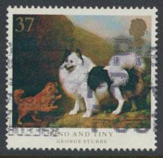 Great Britain SG 1535  Used  - Dogs George Stubbs Painting