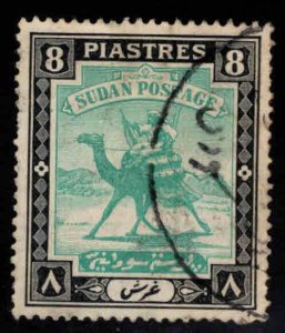 SUDAN Scott 48 Used Camel mail stamp