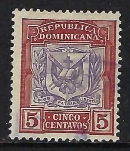 Dominican Republic 129 VFU ARMS V033-11