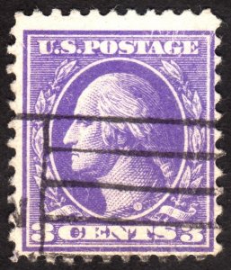 1918, US 3c, Washington, Used, Sc 530