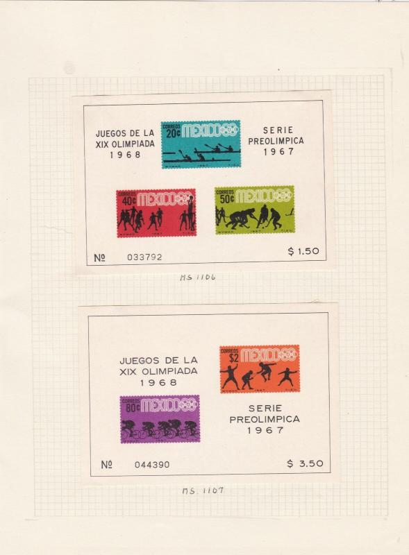 mexico stamps page ref 16509