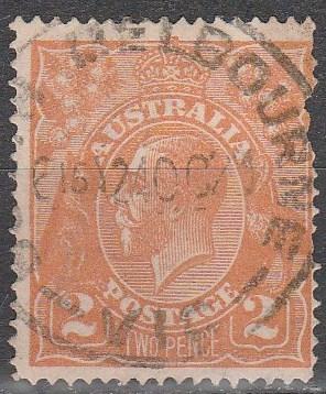 Australia #27 F-VF Used CV $3.25  (A8211)