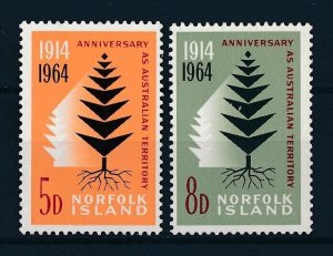 [117068] Norfolk Island 1964 50th Anniversary Australian Territory  MNH