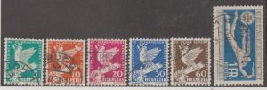 Switzerland Scott #210-215 Stamps - Used Set