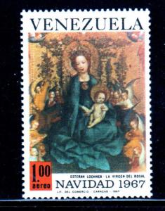 VENEZUELA #C976  1967  CHRISTMAS  MINT  VF NH  O.G