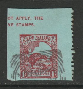 NEW ZEALAND Postal Stationery Cut Out A17P22F21548-