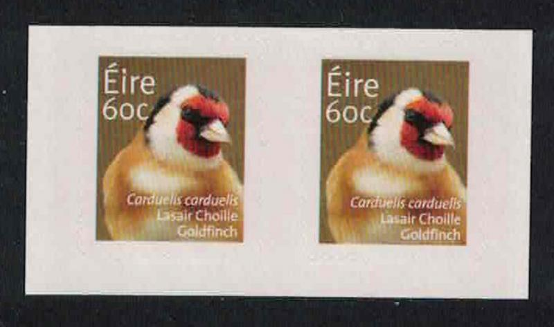 Ireland Goldfinch Bird 1v 60c Self-adhesive pair SG#2157