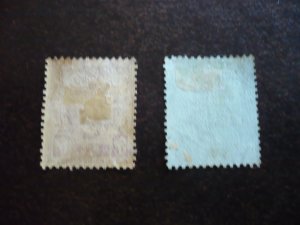 Stamps - Natal - Scott# 110-111 - Used Part Set of 2 Stamps