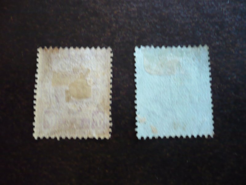 Stamps - Natal - Scott# 110-111 - Used Part Set of 2 Stamps