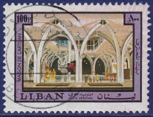 Lebanon - 1973 - Scott #C697 - used - Lebanese Handicrafts