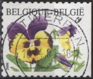 Belgium 1829 (used) (17fr) flowers: violets (2000)