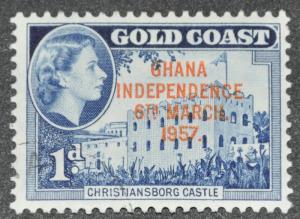 DYNAMITE Stamps: Ghana Scott #6  MNH
