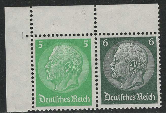 Germany Scott # 418, 419, mint nh, se-tenant, Mi# W69