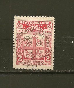 Canada Newfoundland SC#88 Coat of Arms Used