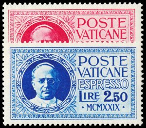 VATICAN CITY E1-2  Mint (ID # 115717)