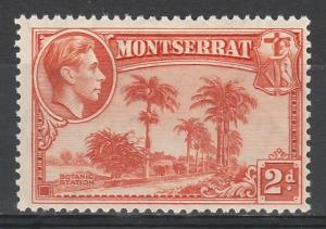 MONTSERRAT 1938 KGVI PICTORIAL 2D PERF 13