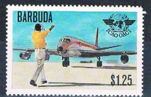 Barbuda 393 Unused Jet Plane 1979 (B0442)+