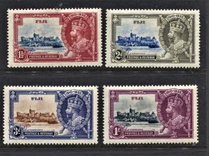 STAMP STATION PERTH - Fiji #110-113 KGV Silver Jubilee MH CV$22.00