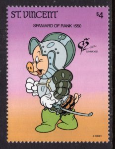 St Vincent 1625 Disney's MNH VF