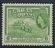 British Guiana SG 336 Mint Light Hinge  (Sc# 258 see details) 