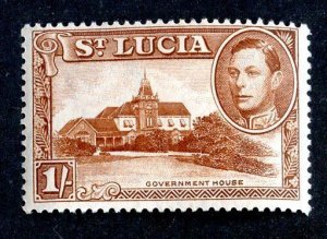 1938 St Lucia  Sc# 121a p13½ MNH** cv $1.40 ( 7986 BCXX )