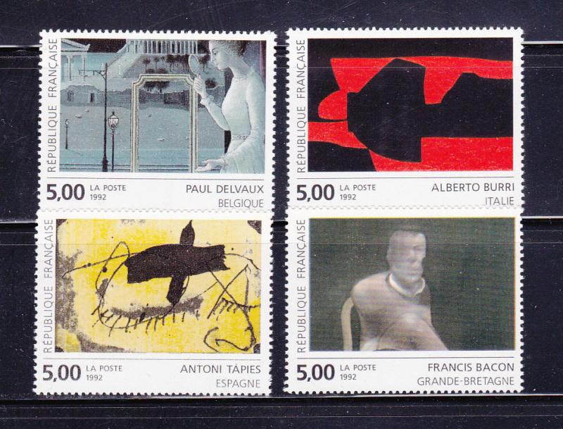 France 2314-2317 Set MNH Art, Paintings