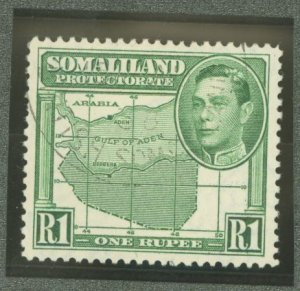 Somaliland Protectorate #92 Used Single