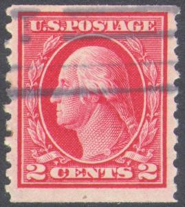 444 2c Washington Light Cancel VF
