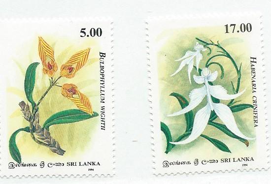 SRI Lanka #1124-1125  (MNH)  CV $1.95