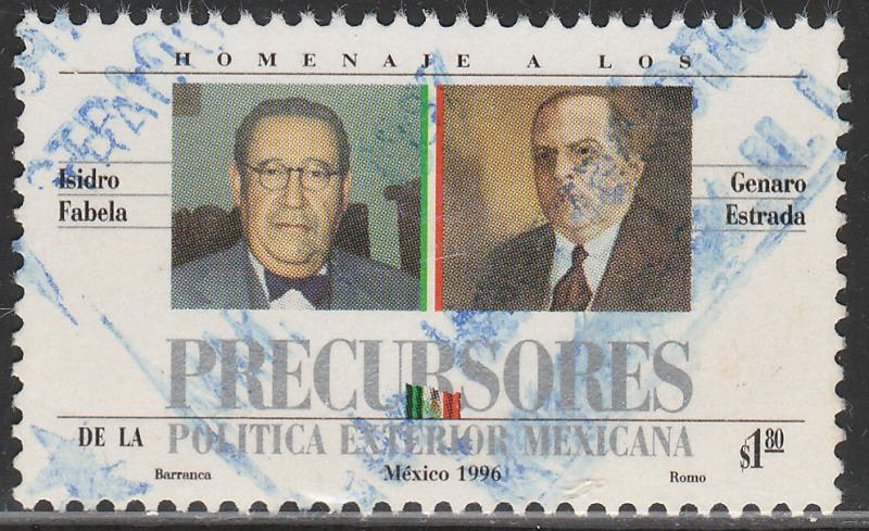 MEXICO 2017, Mexican Diplomats. USED. F-VF. (1392)