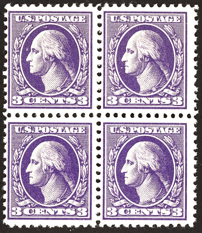 U.S. #530 MINT Block OG NH 