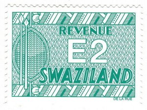 (I.B) Swaziland Revenue : Duty Stamp E2