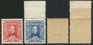Australia 104-105,MNH.Michel 91-92. Capt Charles Sturt,1930.Murray River.