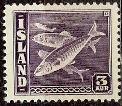 Iceland: 1939; Sc. # 218a,  MNH Perf. 14 x 13 1/2 Single Stamp