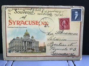 U.S Souvenir of Syracuse N.Y stamp cover   R31270