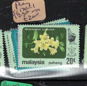 Malaysia Pahang SG 120-1, 123a MNH (7evh)