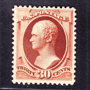 US 217 30c Hamilton Unused Single VF OG H SCV $325