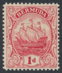 Bermuda  SG 78   SC# 83b * MVLH   Scarlet  Die I   see details and scans