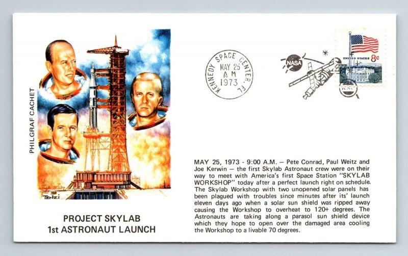 May 25 1973 - Project Skylab 1st Astronaut Launch - Kennedy Space Center - F3102