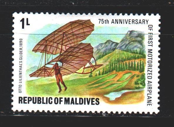 Maldives. 1978. 740 from the series. History of aviation. MNH.